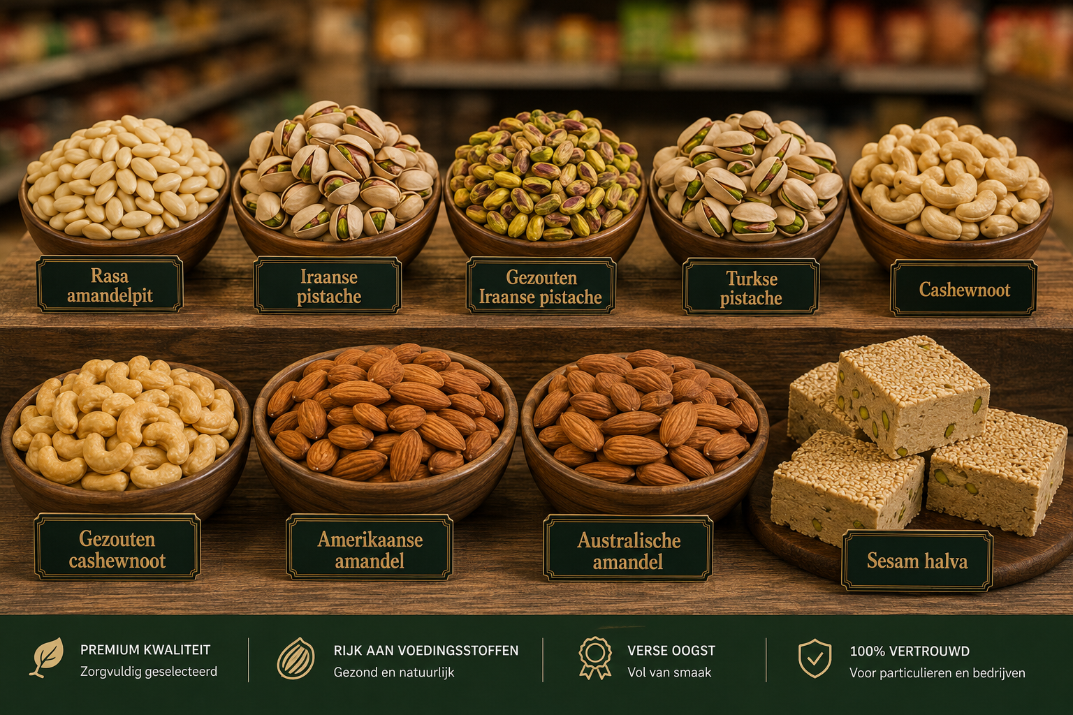 Afghaanse Deli Droogwaren Assortiment