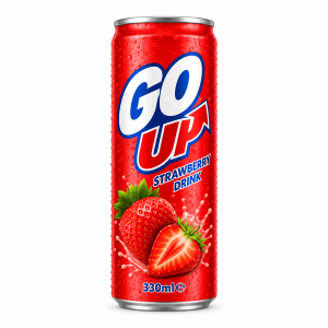 GO UP STRAWBERRY DRINK 330ML