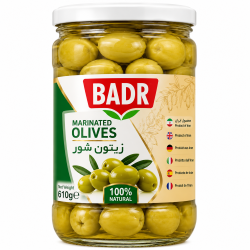 BADR MARINATED OLIVES 610GR
