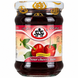Grote zure-kersenjam
