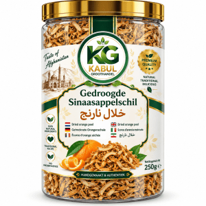 Gedroogde sinaasappelschil